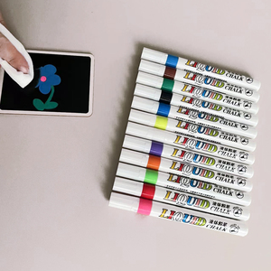 Longorgeous <span class=keywords><strong>Rotuladores</strong></span> <span class=keywords><strong>para</strong></span> pintura de pizarra de <span class=keywords><strong>porcelana</strong></span> de silicona Marcadores blancos borrables - Product Image 3