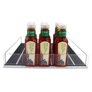 <span class=keywords><strong>Frigidaire</strong></span> Étagère latérale pour réfrigérateur Étagère de supermarché simple face robuste avec présentoir à rouleaux pour les petites choses - Product Image 1