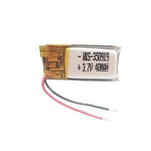 مخصص 350919 40mah 3.7v بطارية ليثيوم بوليمر بطارية ليثيوم أيون خلايا بطاريات قابلة للشحن بطاريات Lipo - Product Image 3