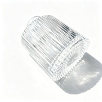 Bouteille en verre transparent haut de gamme 100ml 200ml vide pour diffuseur de parfum et d'huiles essentielles à bâtonnets pour la maison