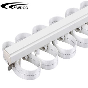 Ruban plissé blanc de haute qualité de 2,5 cm, longueur personnalisable pour rails de rideaux en forme de S, pour tringles à rideaux, rails et accessoires - Product Image 5