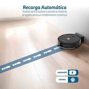Robot Aspirapolvere I-DANCERGYRO con Aspirazione 2100Pa, Controllo Wi-Fi e Navigazione Intelligente per la Pulizia Domestica - Product Image 4