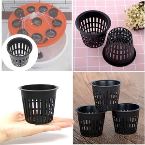 Tazas de maceta de red de malla de plantación hidropónica más populares, cesta de plástico para jardín, vivero, germinación, taza de cultivo de plantas - Product Image 3