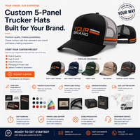 Casquette de baseball structurée en coton avec dos en maille, patch en cuir à carreaux, style trucker, décontractée pour l'extérieur, personnalisable, vente en gros