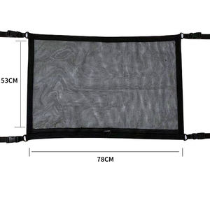 Haute qualité voyage intérieur aérien <span class=keywords><strong>voiture</strong></span> <span class=keywords><strong>plafond</strong></span> stockage organisateur maille toit haut sac véhicule <span class=keywords><strong>plafond</strong></span> Cargo Net - Product Image 1