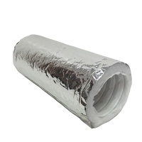 Conduit flexible isolé en aluminium d'usine systèmes d'air HVAC conduits flexibles pour l'échappement et la ventilation