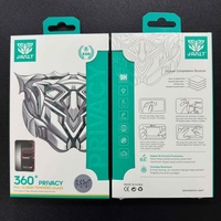 Protection d'écran anti-espion à 360 degrés pour iPhone 17 Pro Max, verre trempé anti-espion pour iPhone 16 Pro