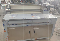 Semi-automatische commerciële deegrollermachine, elektrisch, roestvrij staal, voor gebak, pizza en brood, bakkerijapparatuur