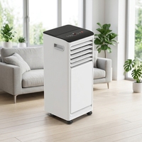 Aire Acondicionado Portátil de 3000 BTU con Refrigerante R290, Bajo Consumo, 110-120V 220-240V, con 1 Año de Garantía