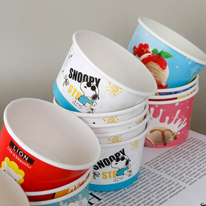 JIMI Dùng Một Lần <span class=keywords><strong>Ice</strong></span> <span class=keywords><strong>Cream</strong></span> Bao Bì <span class=keywords><strong>Ice</strong></span> <span class=keywords><strong>Cream</strong></span> Container Bồn Với Mái Vòm Nắp - Product Image 4