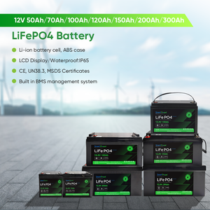 12 Volt 100 Ah Pin LiFePO4 12 V 100AH 200AH 300ah pin <span class=keywords><strong>lithium</strong></span> 25.6V 24V 12 V 100AH năng lượng mặt trời Pin lưu trữ - Product Image 2