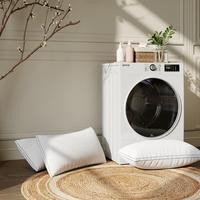 Oreiller en duvet de plumes d'oie 40 % de différentes tailles, blanc, pour lit, oreiller de couple pour la maison et l'hôtel