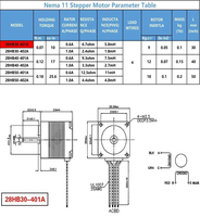 Table coulissante miniature CNC de type T 50 mm 100 mm 250 mm 300 mm Plateforme de rail linéaire motorisée Kit de moteur Nema11 à entraînement linéaire Étape linéaire Axe XYZ
