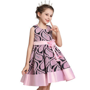 Vestido de Fiesta para Bebés y Niñas Pequeñas, Estilo Nuevo, con Flores - Product Image 3