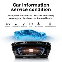 Autoradio Android 14 10,25 pouces avec GPS intégré, Android Auto, écran partagé, DSP, CarPlay, FM, DVR pour BMW Série 5 E60/E61 CCC
