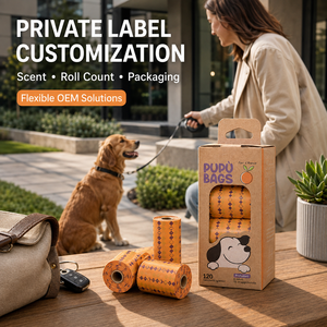 OEM ODM Biodegradable Eco-Friendly Waterproof Durable Portable Luxury Dog Poo Dispenser Custom Holder Poop <b>Bags</b> - Product Image 1