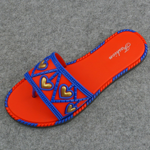 <span class=keywords><strong>Sandalias</strong></span> de Playa para Mujer, Primavera, Verano, Otoño, de Plástico/PVC, Cómodas, Elásticas, Transpirables, Impermeables, Antideslizantes, Estampadas, para Exteriores - Product Image 4