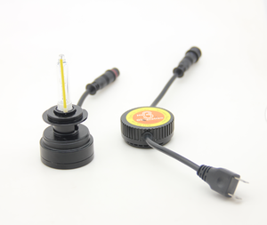 nueva integrado lámpara de xenón 45W Ángulo de haz de 180 con ventilador 2000lm amarillo y blanco H4 luz alta Y bajo led faro - Product Image 1