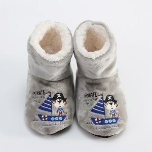 <strong>Men</strong> Boys Toddlers Kids Children Silky Flannel Fleece Custom Animal Sailing Cozy Sherpa Lined Non-slip Indoor Home <strong>Slipper</strong> <strong>Boots</strong> - Product Image 1