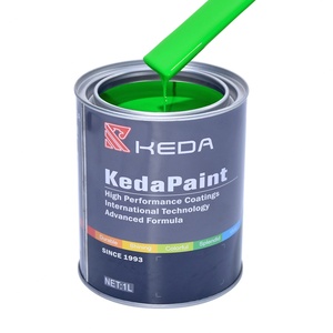 โรงงานผลิตสีรถยนต์ KEDA แบรนด์จีน คุณภาพดีที่สุด สีทึบ/มุก/เมทัลลิก 1K/2K - Product Image 3