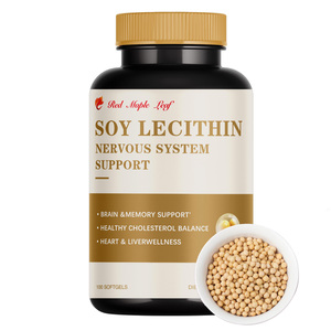 Granulés de lécithine de soja biologique USDA - Détoxification du foie et supplément pour le métabolisme des graisses, compatible végétalien, personnalisable ODM - Product Image 1