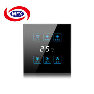 Oem Matte Màn hình <span class=keywords><strong>in</strong></span> đen trắng temered cửa sổ kính bảo vệ Bìa bảng điều khiển cho cảm ứng thiết bị chuyển mạch - Product Image 6