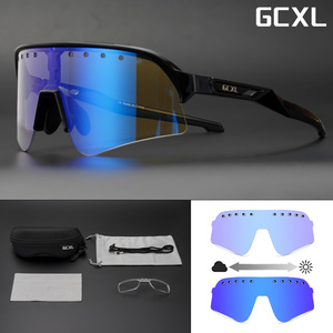 Gafas de ciclismo Gcxl G0931 con lentes fotocromáticas de PC, ligeras, para hombres y mujeres, deportes al aire libre - Product Image 4