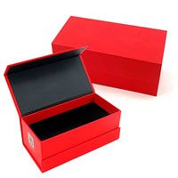 Boîte cadeau carrée en carton recyclable, emballage cosmétique, parfum, soin de la peau, emballage haut de gamme, insert de boîte personnalisé, éponge rigide