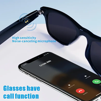 SENBONO E13 Lunettes Connectées Traductrices Audio Bluetooth, Solaires Anti-UV Polarisées pour Appels, Musique et Intelligence Artificielle