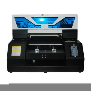Auto UV Printer Flatbed & Bottle UV Printer digital inkjet phone case a4 size uv printer