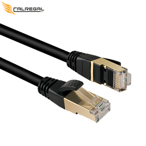 Mạng mềm linh hoạt mèo 8 lõi nhôm lá chắn PVC Áo khoác RJ45 vá LAN Cáp cat8 cáp Ethernet - Product Image 3