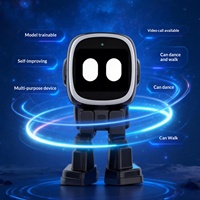 Nouveau Robot de Bureau IA 2026 avec Commandes Vocales et Fonctions de Danse, Compagnon Interactif Intelligent, Station de Recharge à Domicile