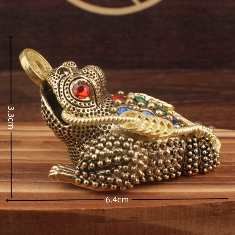 Crapaud à trois pattes rétro (petit)