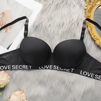 Vente en gros de lingerie de haute qualité pour jeunes filles, ensemble de 2 pièces, soutien-gorge et culotte personnalisés de marque