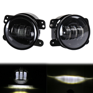 Offres Spéciales 4 ''Led antibrouillard système d'éclairage automatique 4 pouces rond 30w Led antibrouillard intégré pour Jeep Wrangler Jk - Product Image 6