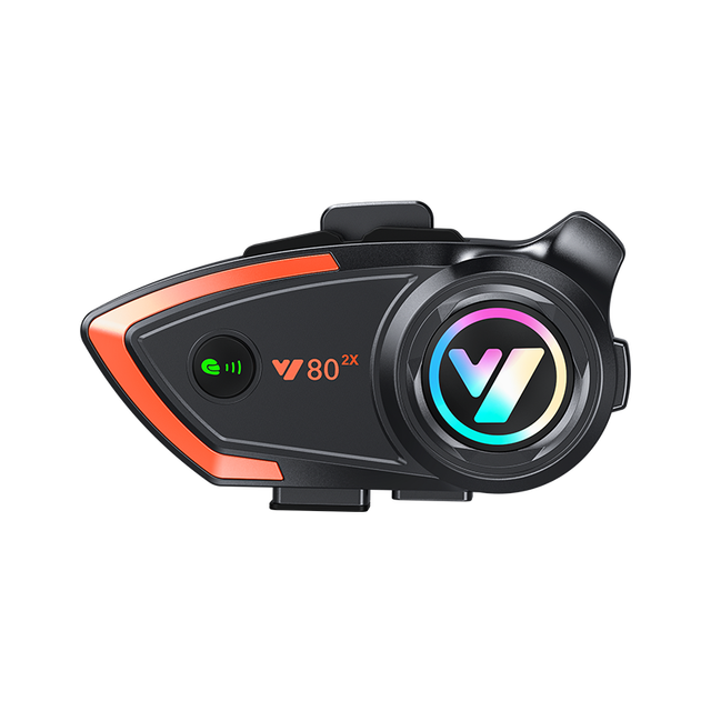 Y80 2X Noise Cancelling Intercom Motorcycle Wireless Headphone 5.3 Helmet Headset Blue Tooth Reduction Earphones