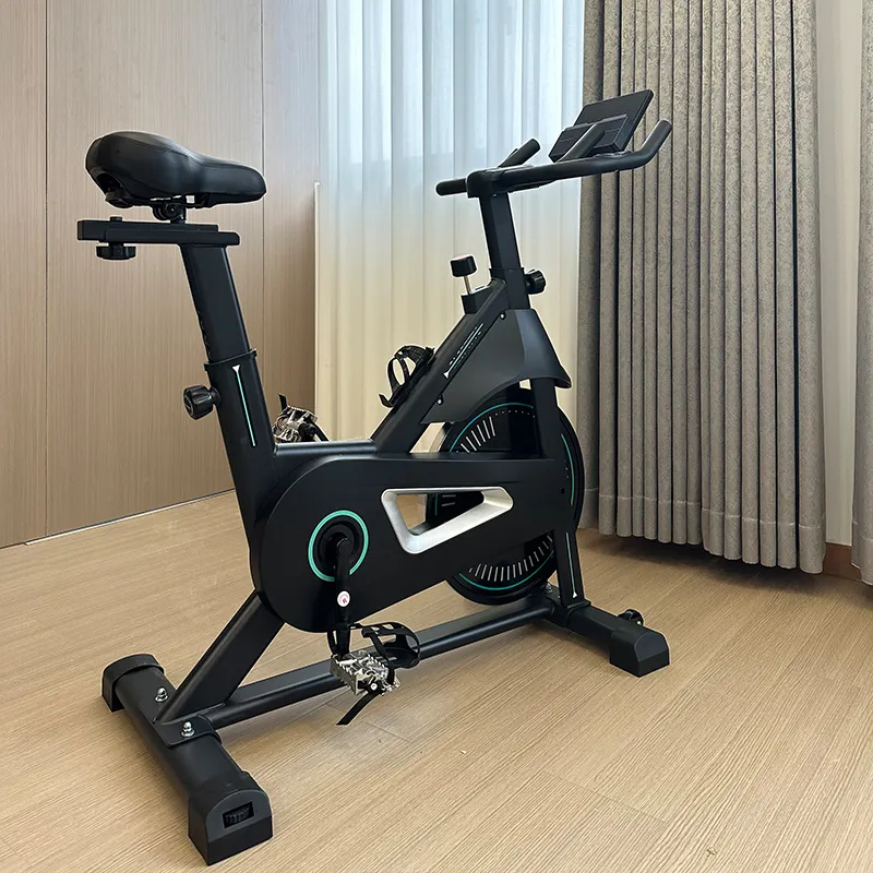 YACONSTAR diskon sepeda Spinning magnetis, sepeda Gym olahraga Logo kustom