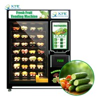Xyz Touchscreen Grote Advertenties Xy As Lift Groenten Fruit Ei Outdoor Digitale Automatische Automaat