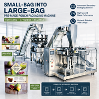 Machine d'emballage secondaire pour sachets de figues séchées au soleil, machine d'emballage en conserve pour figues lyophilisées et fruits secs