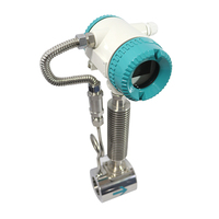 Medidor de Flujo Vortex Digital Tipo Abrazadera de Acero Inoxidable DN80 de Alta Precisión para Medición de Flujo de Líquidos en Calderas, Vapor y Aceite Caliente (OEM)