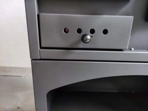 Estufa <span class=keywords><strong>de</strong></span> Cocina Portátil Moderna <span class=keywords><strong>de</strong></span> Acero <span class=keywords><strong>de</strong></span> Alta Eficiencia, Horno para Barbacoa Interior, Chimenea Independiente <span class=keywords><strong>de</strong></span> <span class=keywords><strong>Leña</strong></span>, Decorativa en Negro - Product Image 2