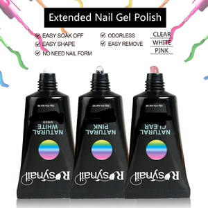 Vendita calda salone per unghie che estende il gel per unghie rapido poli chiaro rosa nudo si immerge nel Gel di estensioni acriliche UV - Product Image 5