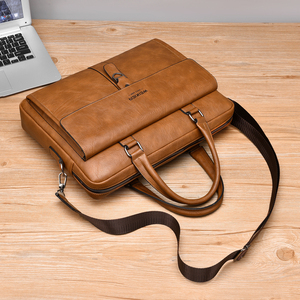 WEIXIER - Bolsos <span class=keywords><strong>de</strong></span> Mano Personalizados con Logotipo para Hombres <span class=keywords><strong>Abogados</strong></span>, Bolsa <span class=keywords><strong>de</strong></span> Mensajero <span class=keywords><strong>de</strong></span> un Solo Hombro, Maletín <span class=keywords><strong>de</strong></span> Cuero PU, Bolsa para Portátil <span class=keywords><strong>de</strong></span> Negocios para Hombres - Product Image 5