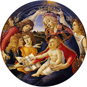 Sandro Botticelli la Madonna du magnifique Reproduction de la célèbre peinture à l'huile pour la décoration murale de la maison - Product Image 4