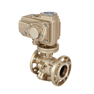 Actuador Rotatorio Eléctrico de 24V CC de Tipo Brida con Asiento de Goma de 12 Pulgadas para Pedidos Urgentes COVNA, Válvula de Mariposa Accionada Eléctricamente de PVC - Product Image 1