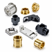 Service d'usinage CNC 5 axes, prototypes complexes de précision sur mesure en aluminium, acier inoxydable, titane
