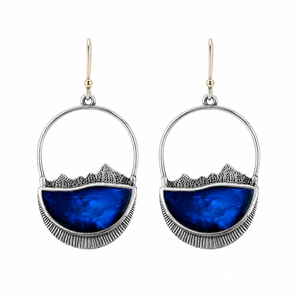 Orecchini a Forma di Lucchetto per Donne, Stile Vintage Colorato, Accessori per Orecchie da Indossare Quotidianamente - Product Image 1