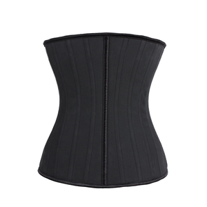 HEXIN Corset de compression ajustable avec crochets, 25 baleines en acier, gaine amincissante en latex pour femme - Product Image 3