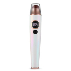 Mini stylo de massage électrique pour les yeux, anti-rides, rechargeable, en pierre de Bian, pour éliminer les cernes - Product Image 1