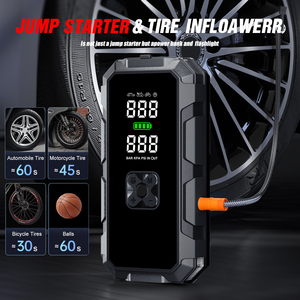 <span class=keywords><strong>ราคา</strong></span>ขายส่งจากโรงงาน เครื่องมือฉุกเฉินในรถยนต์ 12V 12000mAh เครื่องช่วยส<span class=keywords><strong>ต</strong></span>าร์ทแบ<span class=keywords><strong>ต</strong></span>เตอรี่ลิเธียมแบบพกพา พร้อมที่สูบลมยาง - Product Image 3